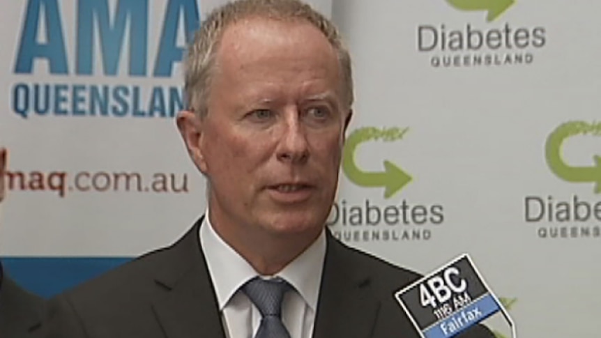 AMA Queensland president Dr Shaun Rudd made the comment while seeking the highlight the problems of obesity