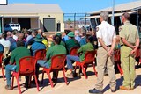 Prisoners at the work camp in Roebourne