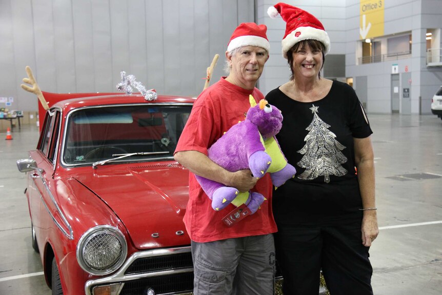 More than 100 drivers will deliver the presents