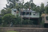 A raised home in North Lismore.