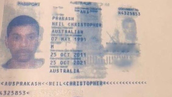 Neil Prakash's passport