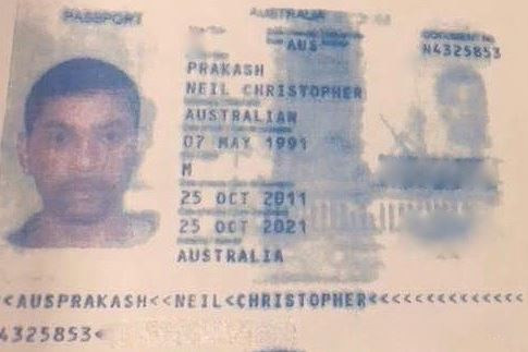 Neil Prakash's passport