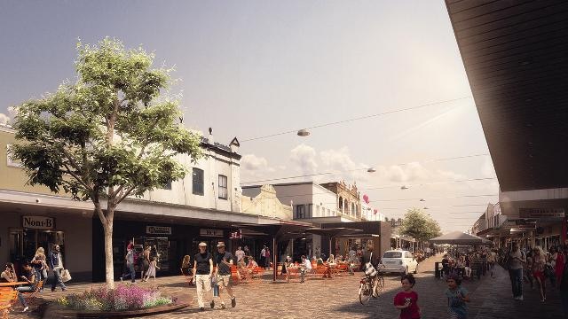 Maitland's plan for upgrading the CBD heritage mall.