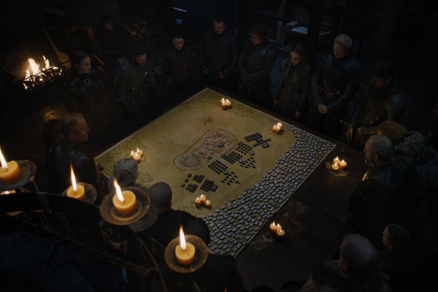 GOT: Heroes gather around the war table