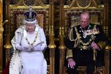 Queen Elizabeth delivers the Queen's Speech