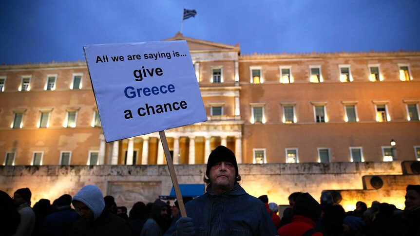 Greeks rally