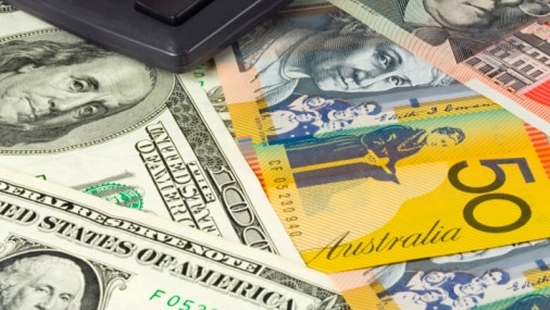 US and Australian currency. (Thinkstock: iStockphoto)