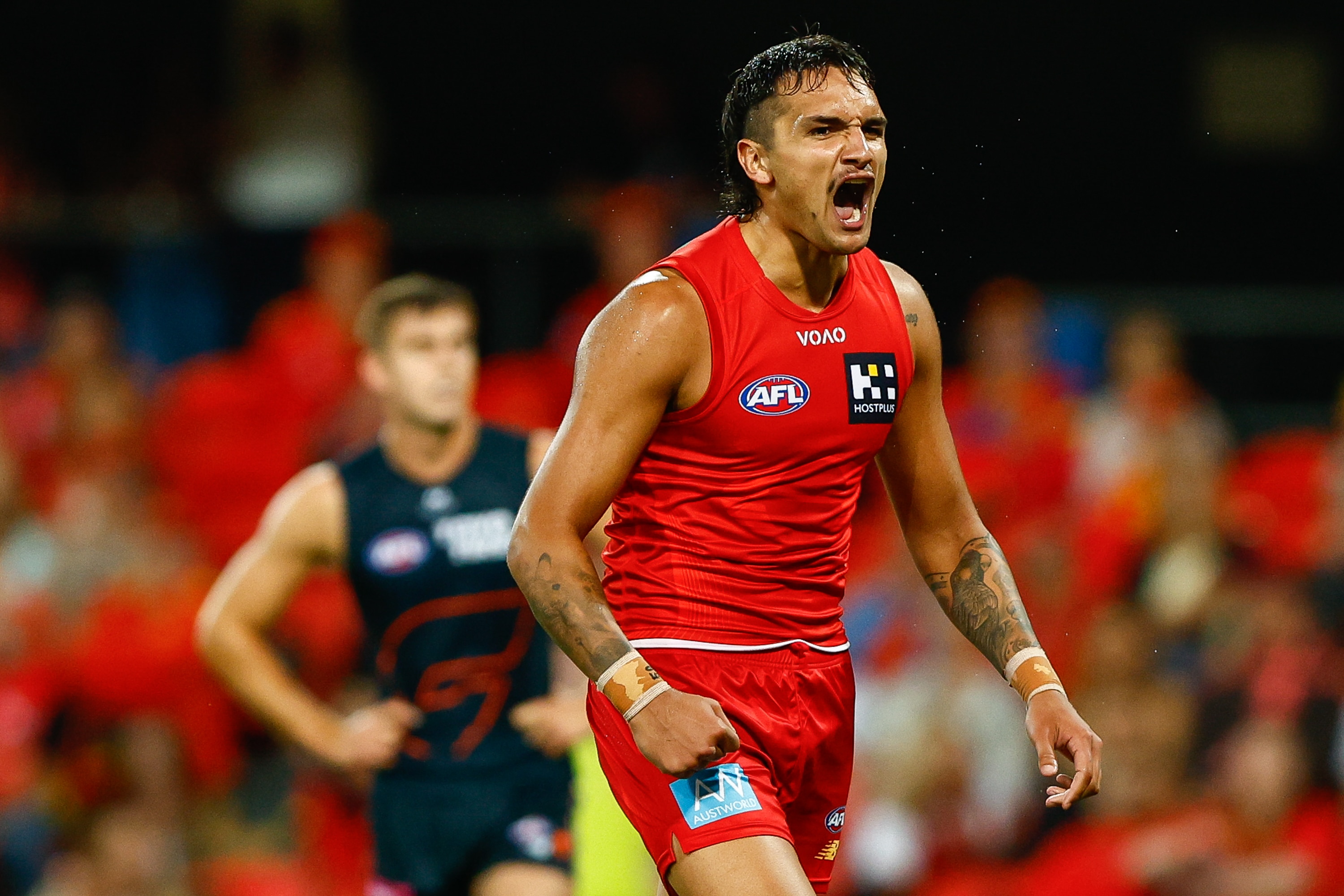 Jamarra sparks Suns as teammate floors Oliver with bizarre face slap