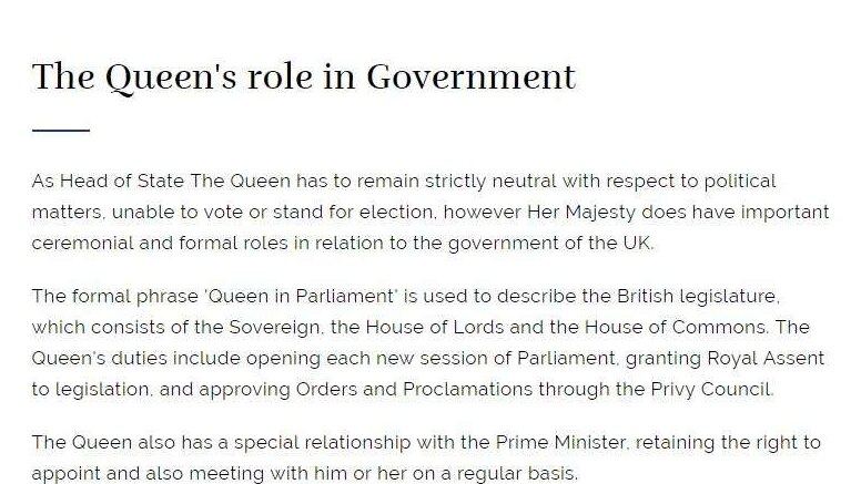 queen and government screenshot