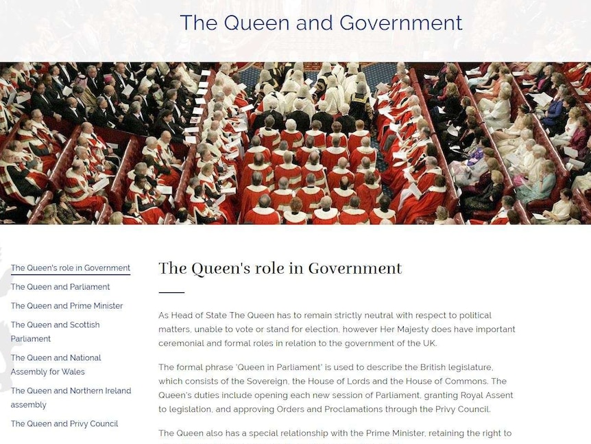 queen and government screenshot