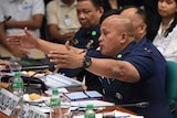 Philippine national police director general Ronald Dela Rosa.