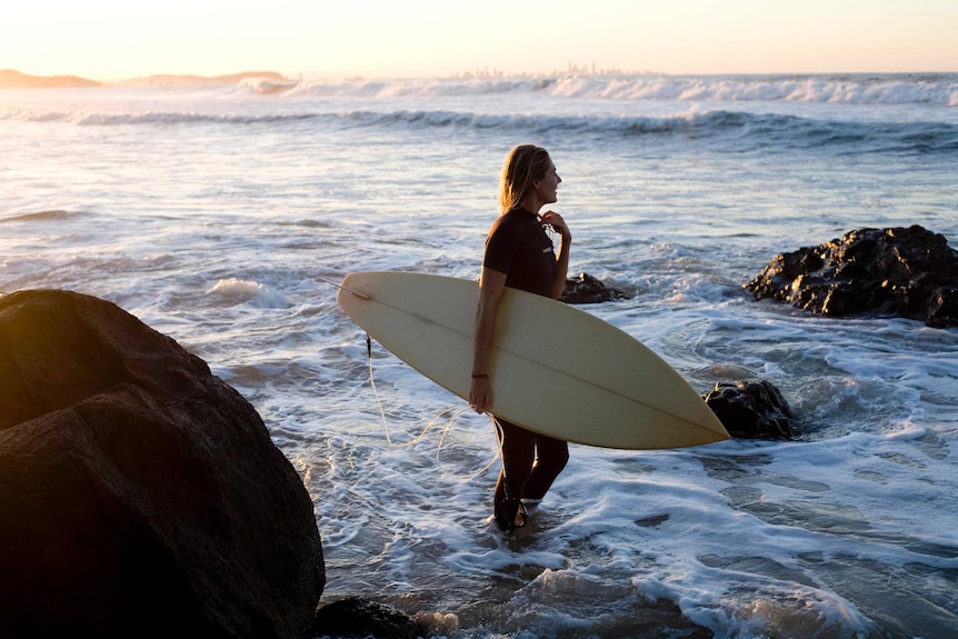 Surfer Stephanie Gilmore.