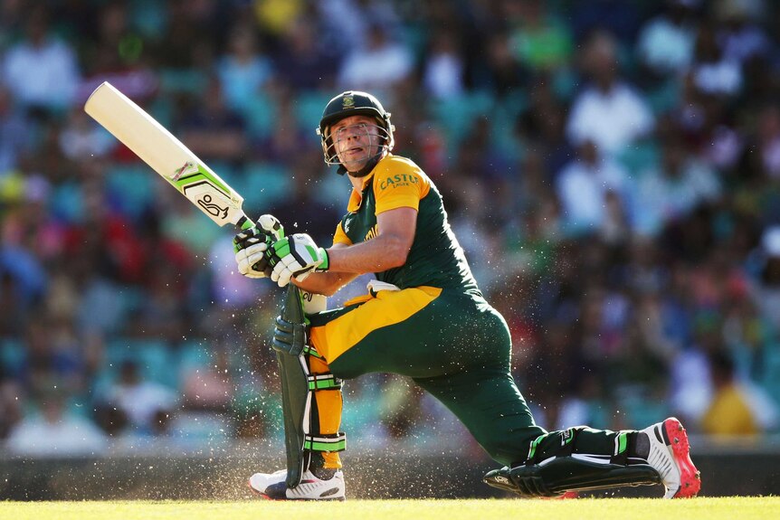 AB de Villiers smashes West Indies attack