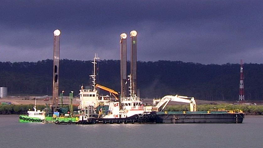 The Greens says it is the latest dirty tactic being used to justify dredging in the harbour.