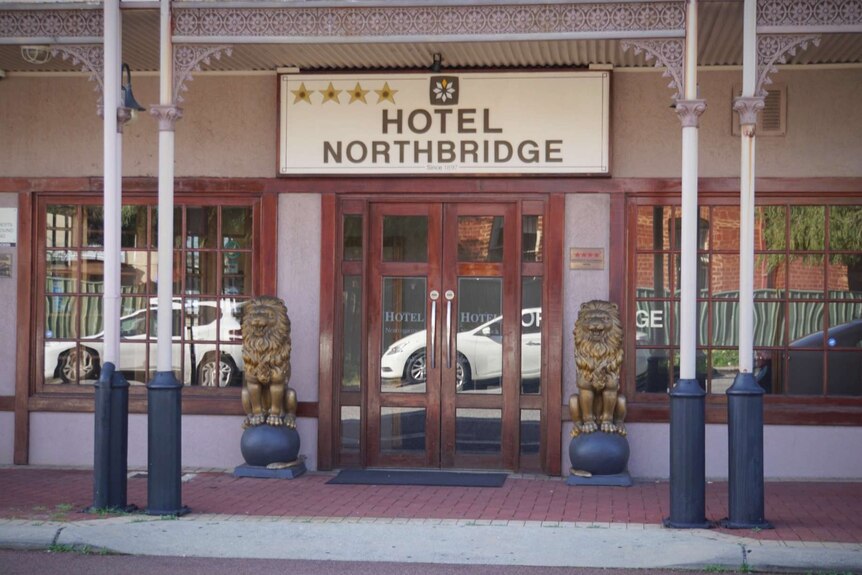 The exterior of a hotel in Northbridge