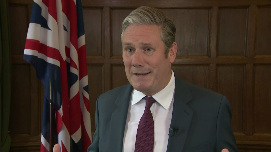 UK Opposition Leader Keir Starmer heralds Boris Johnson's ...