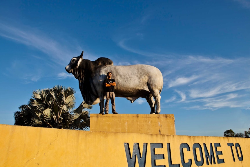 Rockhampton bull statue