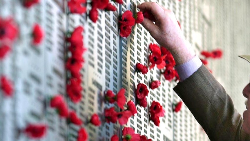 A former soldier remembers his mates at the Australian War Memorial in Canberra.