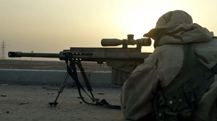 US Marines sniper