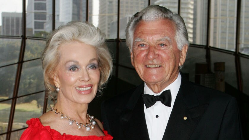 Accused of rewriting history: Bob Hawke and his wife and biographer, Blanche d'Alpuget