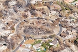 Chauvel Circle, Chapman, Canberra in January 2003, after the firestorm swept into the suburb on January 18, 2003.