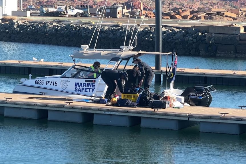 Police resume marine search for missing man off Pilbara