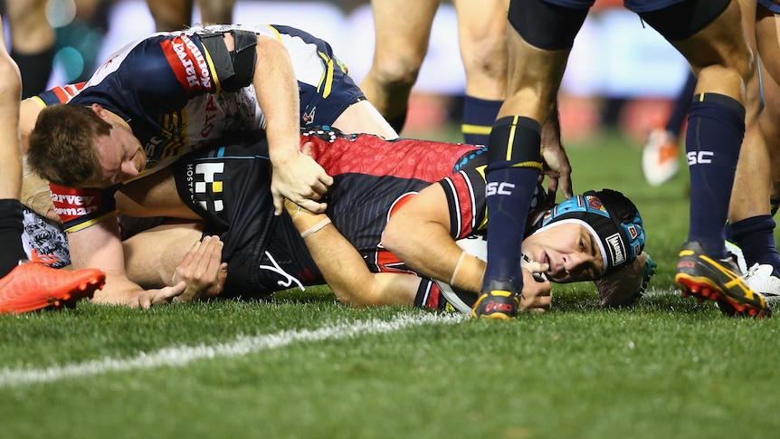 Soward scores against the Cowboys