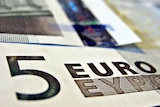 A Five Euro note