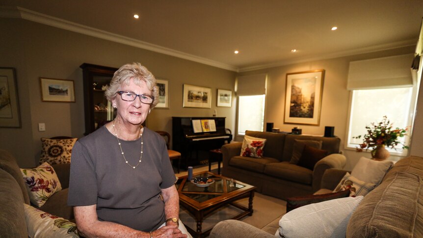 Margaret Cleland at home in Melbourne.