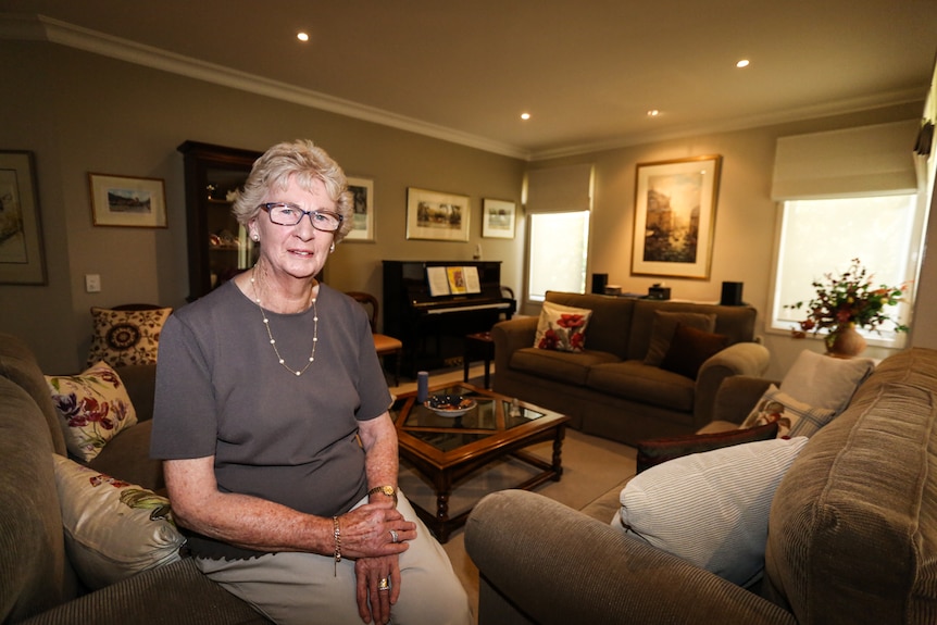 Margaret Cleland at home in Melbourne.