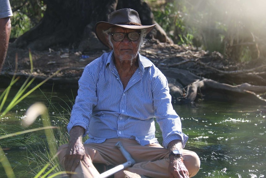 Traditional owner Alan Griffiths in Timber Creek