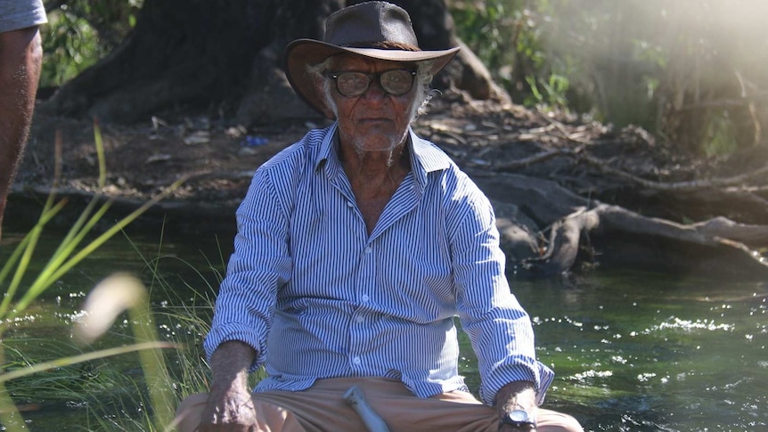 Traditional owner Alan Griffiths in Timber Creek