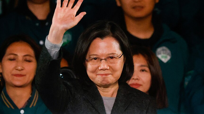 67岁的蔡英文是台湾第一位女总统，也是亚洲为数不多的非政治世家出身的女性领导人之一。