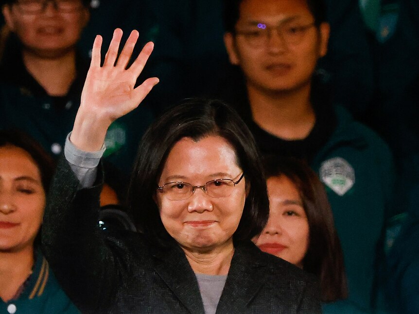 67岁的蔡英文是台湾第一位女总统，也是亚洲为数不多的非政治世家出身的女性领导人之一。