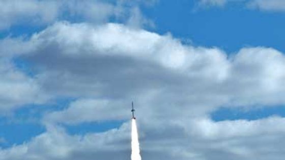 A hypersonic test flight at Woomera - file photo