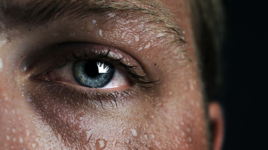 As well as regulating our body's temperature, sweating helps control our fluid and salt balance.