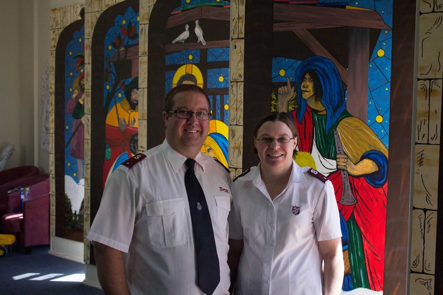 Kalgoorlie-Boulder Salvation Army Lieutenants Mark and Zoe Schatz