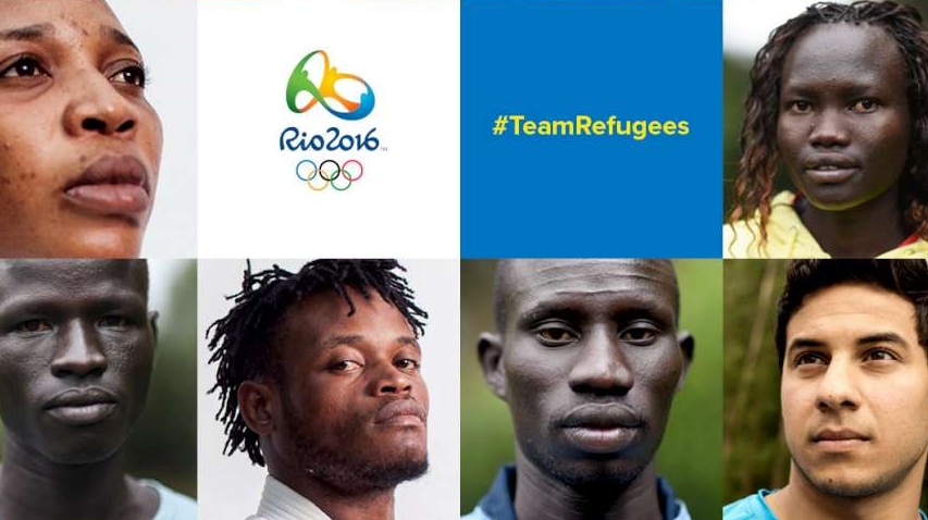 A team of refugee athletes will compete under the Olympic flag