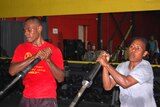 Athletes from PNG training for 2015 Pacific Games
