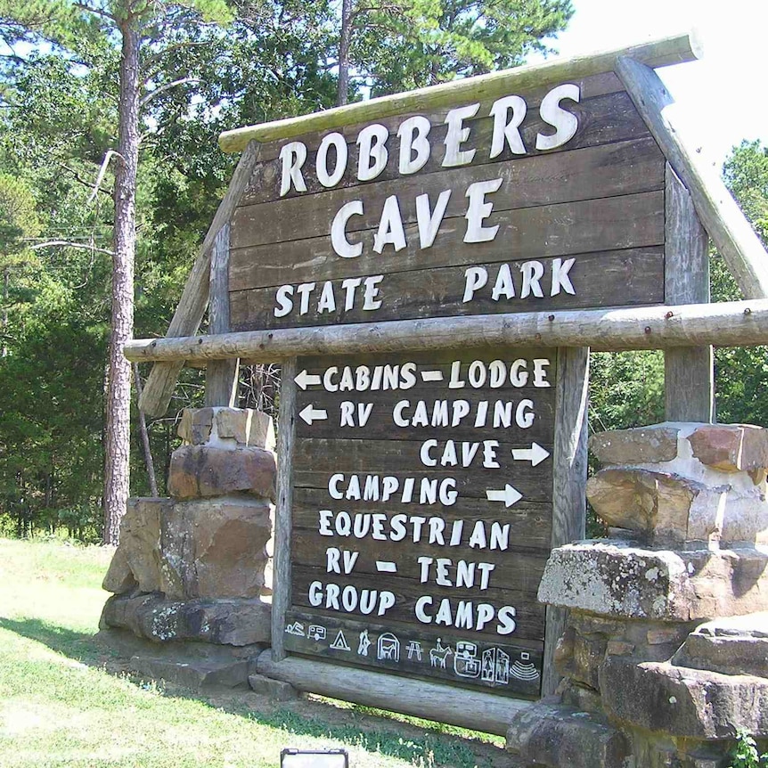 Robbers Cave State Park in Oklahoma, the site for the 1954 social psychology experiment