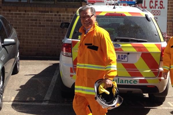 SA Governor Hieu Van Le on tour of bushfire area