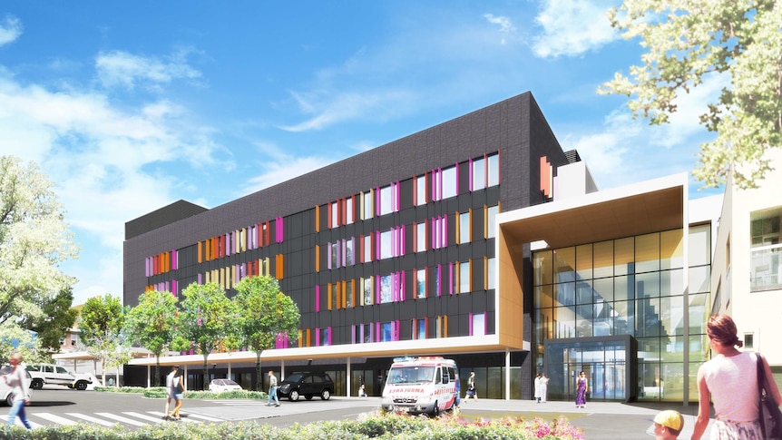 Concept image of Blacktown Hospital redevelopment