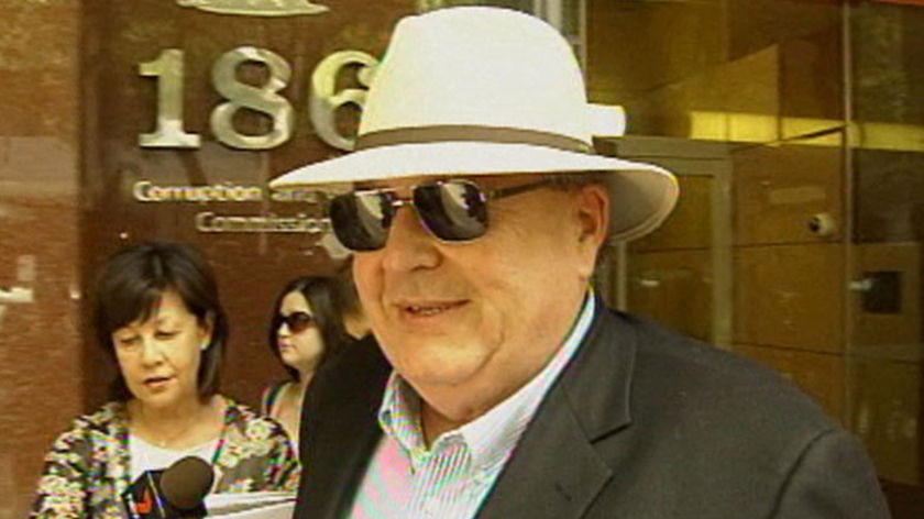 Mr Burke (pictured) and Mr Grill worked for the company behind the resort development. (File photo)