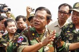 The Cambodian Prime Minister Hun Sen