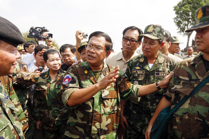 In 2011 Hun Sen declared his wage of $18,000 a year, yet his personal wealth has been estimated at more than $670 million.