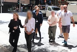 police arrest two people in busy Sydney street