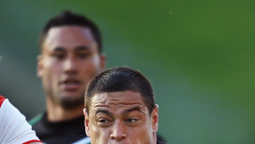 Timana Tahu made an appearance for the New Zealand Maori side.