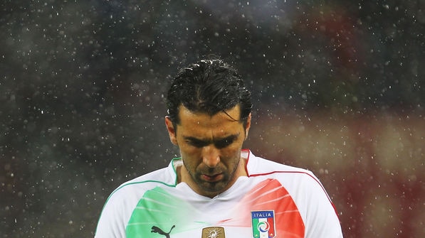 Injury concern: Gianluigi Buffon.