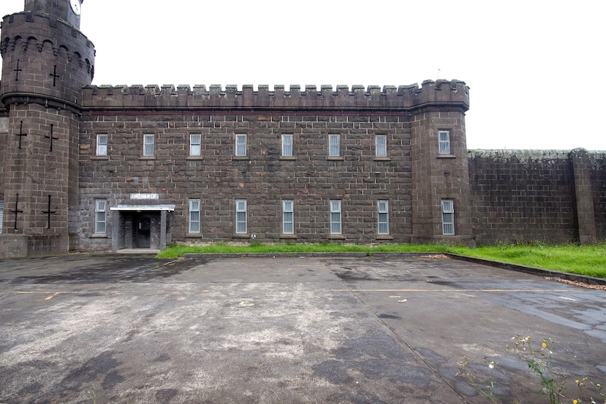 The entrance to Pentridge Prison.
