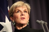 Julie Bishop speaks at Parliament House